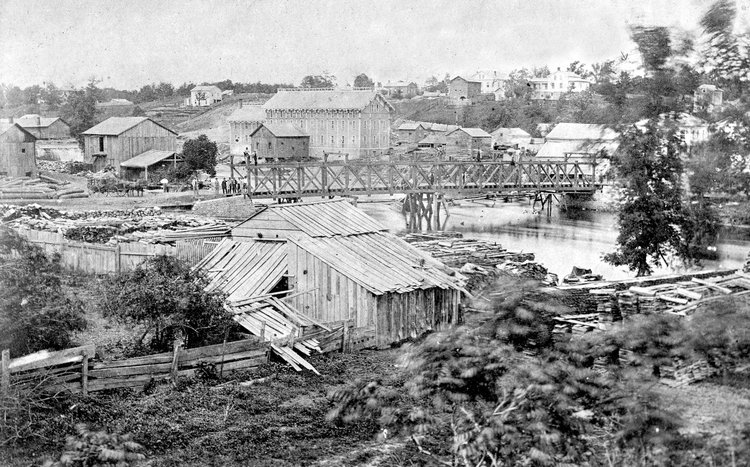 Baraboo in 1866