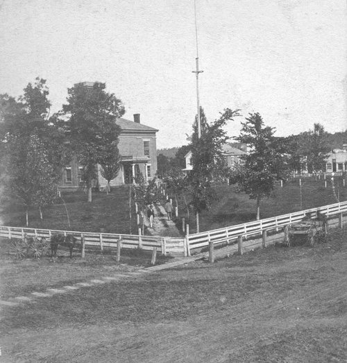 Baraboo Square ca 1871