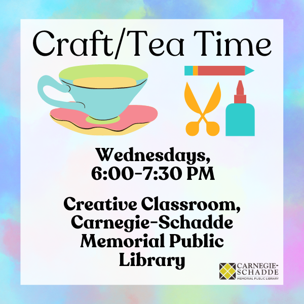 Craft/Tea Time April/May 2024 slide