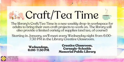 slide for Craft-Tea Time