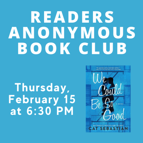 Readers Anonymous book club slide