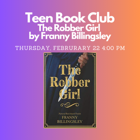 Teen Book Club: The Robber Girl