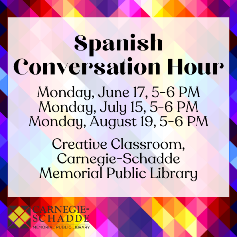 Spanish Conversation Hour June through August 2024