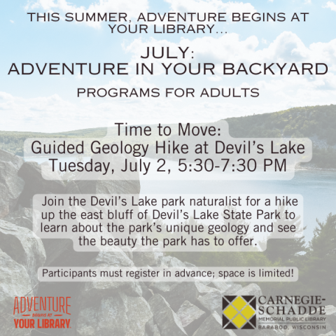 Time to Move - Guided Geology Hike slide