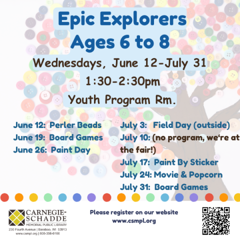 Epic Explorers, Ages 6 to 8