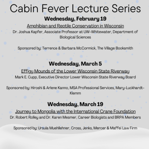 Cabin Fever Lecture Series