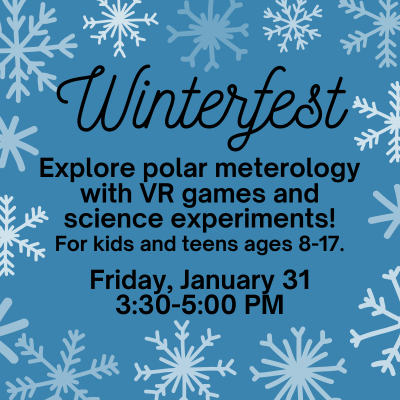 Wintefest for kids and teens ages 8-17