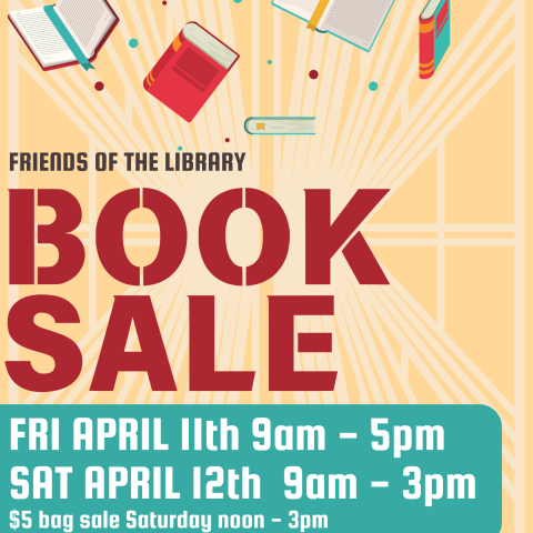 Friends of the library book sale