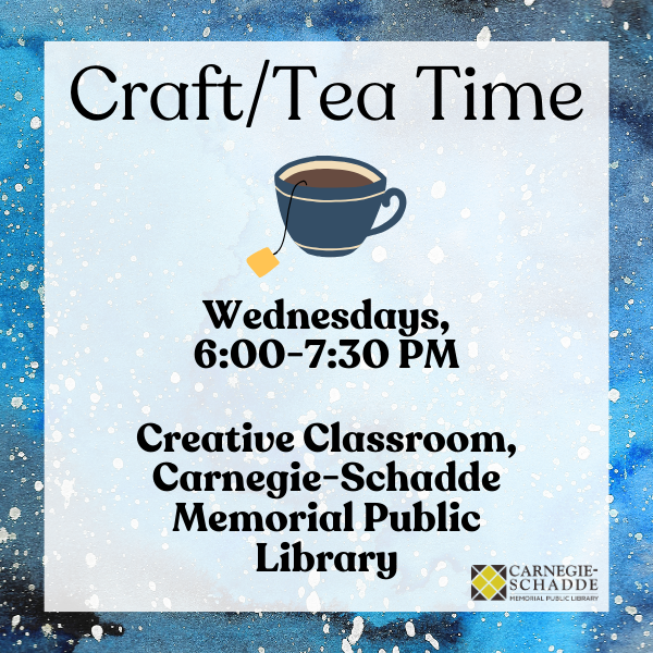 Craft/Tea Time Feb March 2024 slide