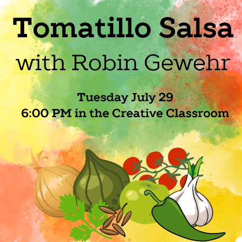 Tomatillo Salsa Class