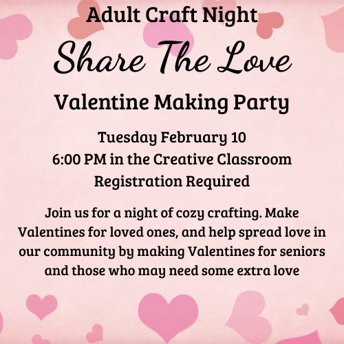 Share the Love Craft Night